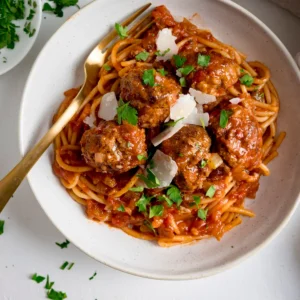 SPAGHETTI MEAT BALLS